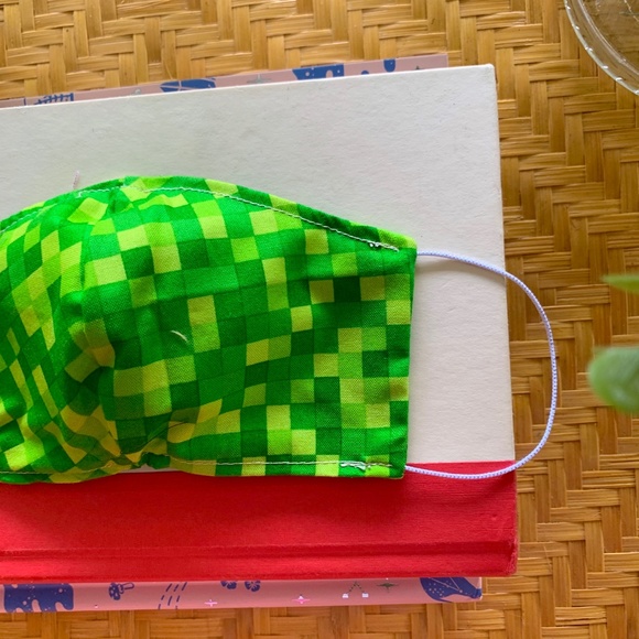 Sold on ETSY Minecraft Face Mask - Picture 6 of 6